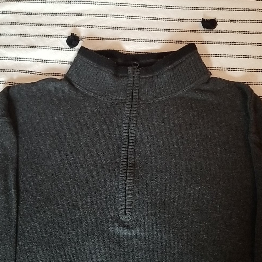 Charcoal grey sweater